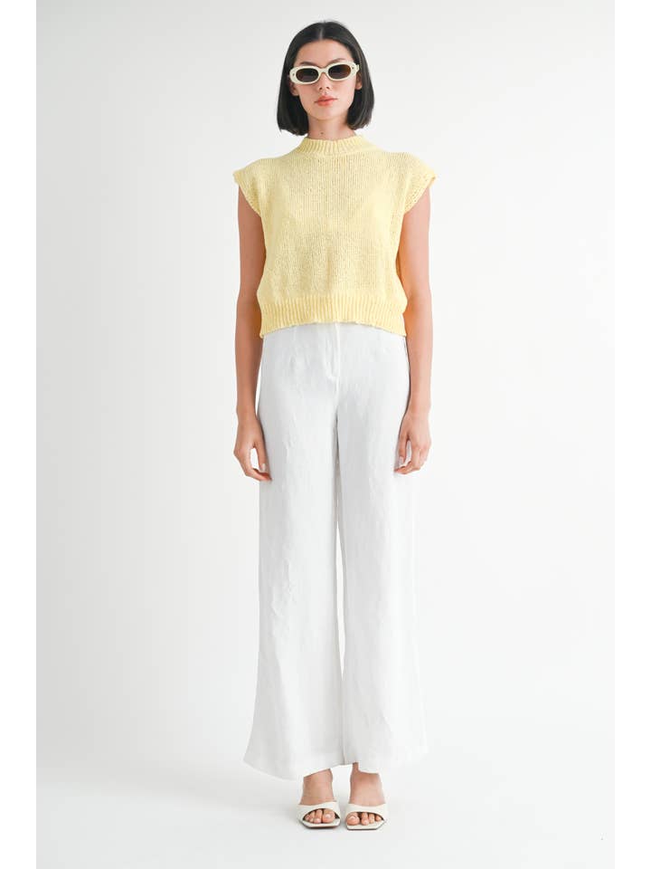 Emory Park - Wholesale Blouse - Women's - SLEEVELESS SWEATER TOP