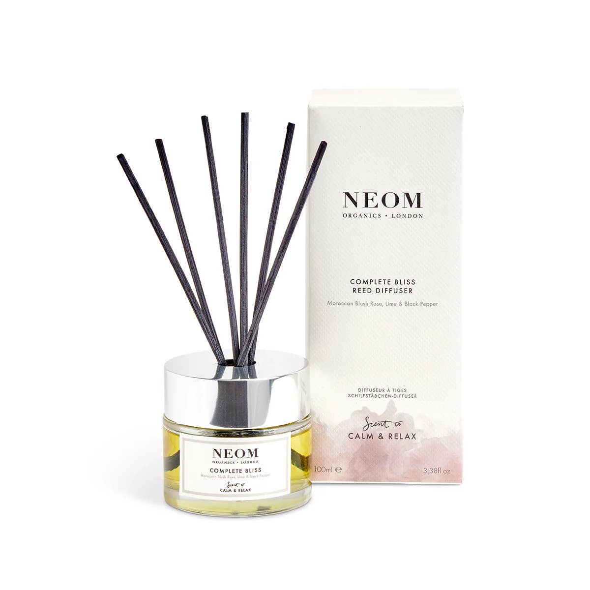Neom Wellbeing - Wholesale Reed Diffuser - Complete Bliss Reed Diffuser