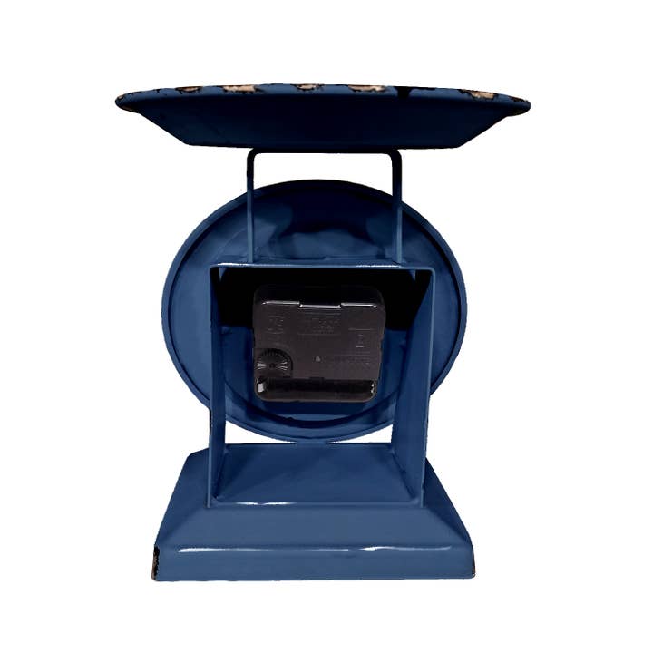 Col House Designs - Wholesale Desk clock - Vintage Navy Old Town Scale Clock2