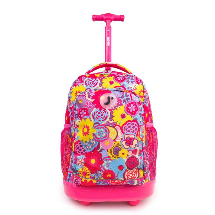 J World - Wholesale Backpack - Kids - J World Sunny Rolling Backpack (17 Inch)6