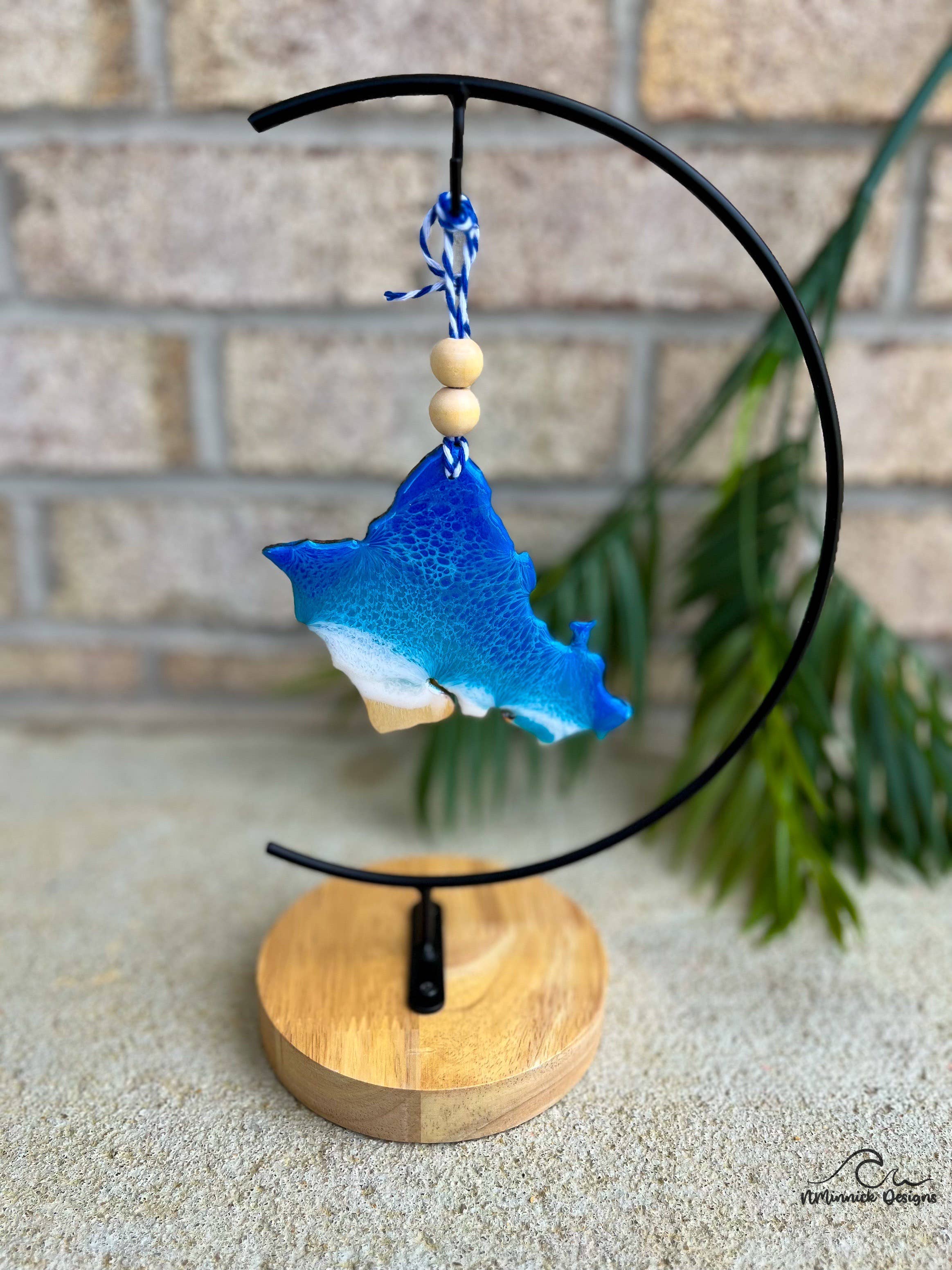 NMinnick Designs - Wholesale Ornament - Hawaii Beach Ornaments - Hawaii, Maui, Oahu, Kauai5