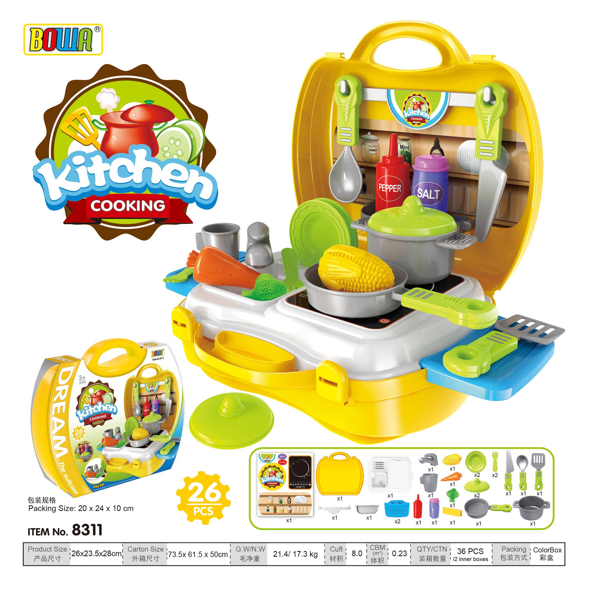 Toyventures - Wholesale Toy Set - Kids - Kids Pretend Play Tool Doctor Food Beauty Clay Dough Playset2