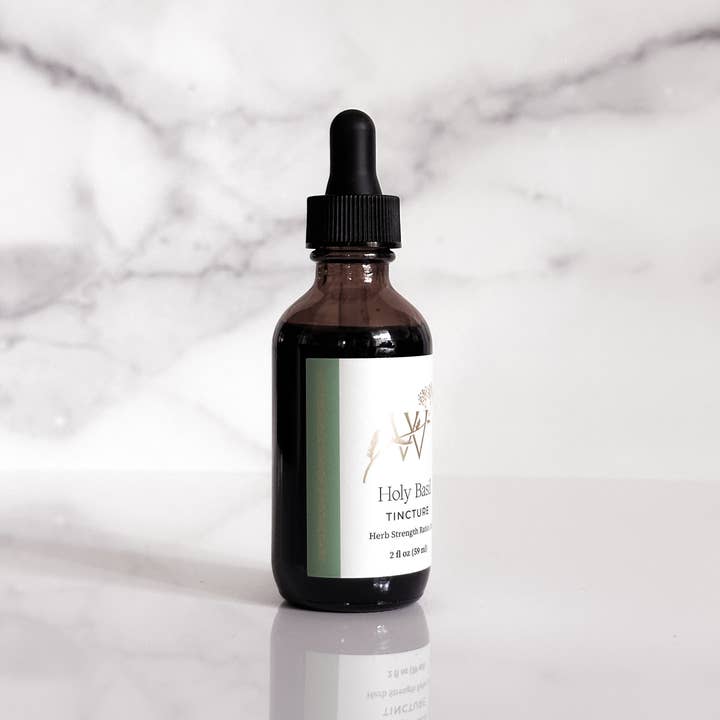 Wilderness Maven Apothecary - Wholesale Tincture - Holy Basil Tincture1
