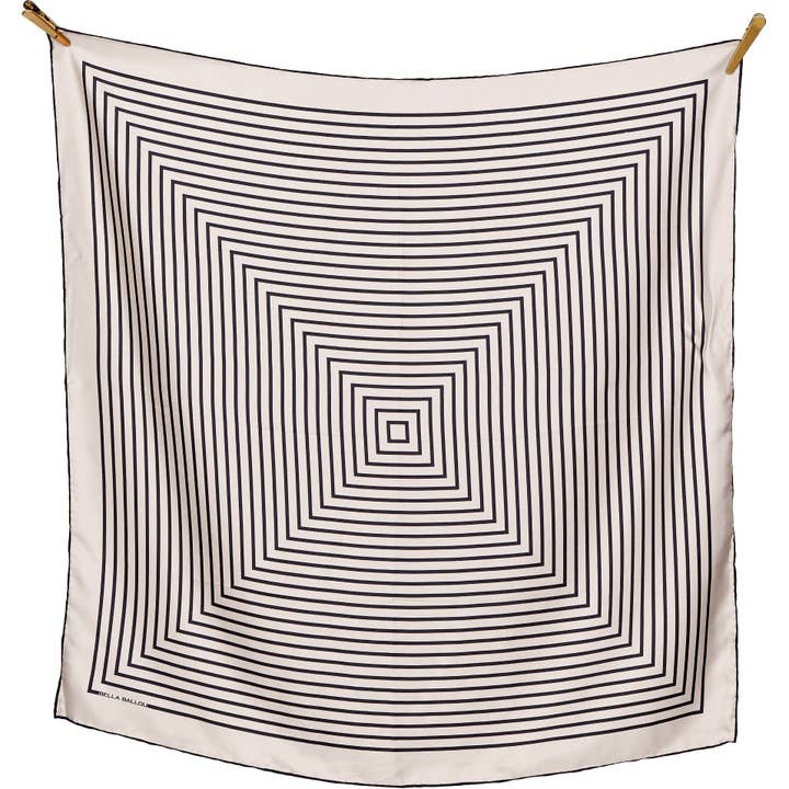 Écharpe à rayures graphiques pour la vente par Bella Ballou