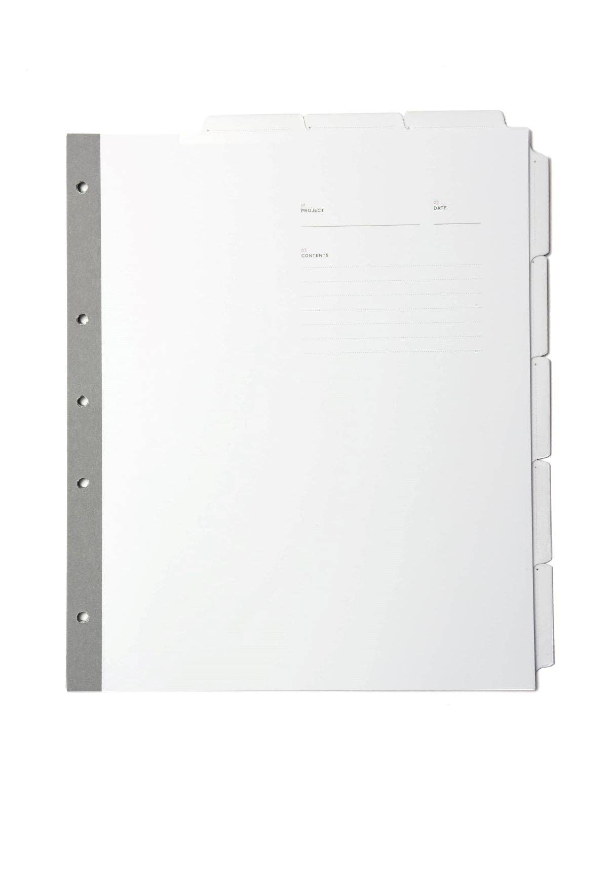 russell+hazel - Wholesale Binder - Tab Dividers Signature Binder Insert1