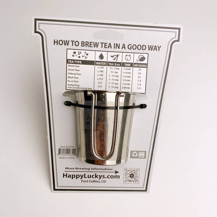Happy Lucky's - Wholesale Tea Strainer/Infuser - Folding Tea Strainer 1
