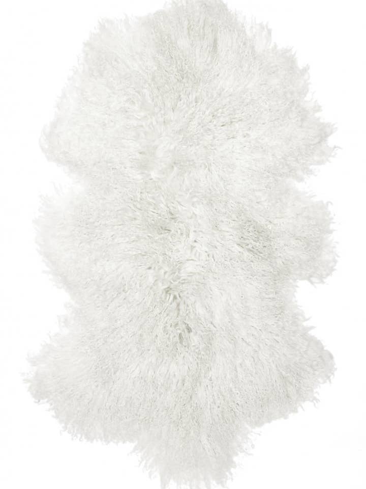 Shansi Schapenvacht Vloerkleed Wit voor wholesale door Skinnwille Home