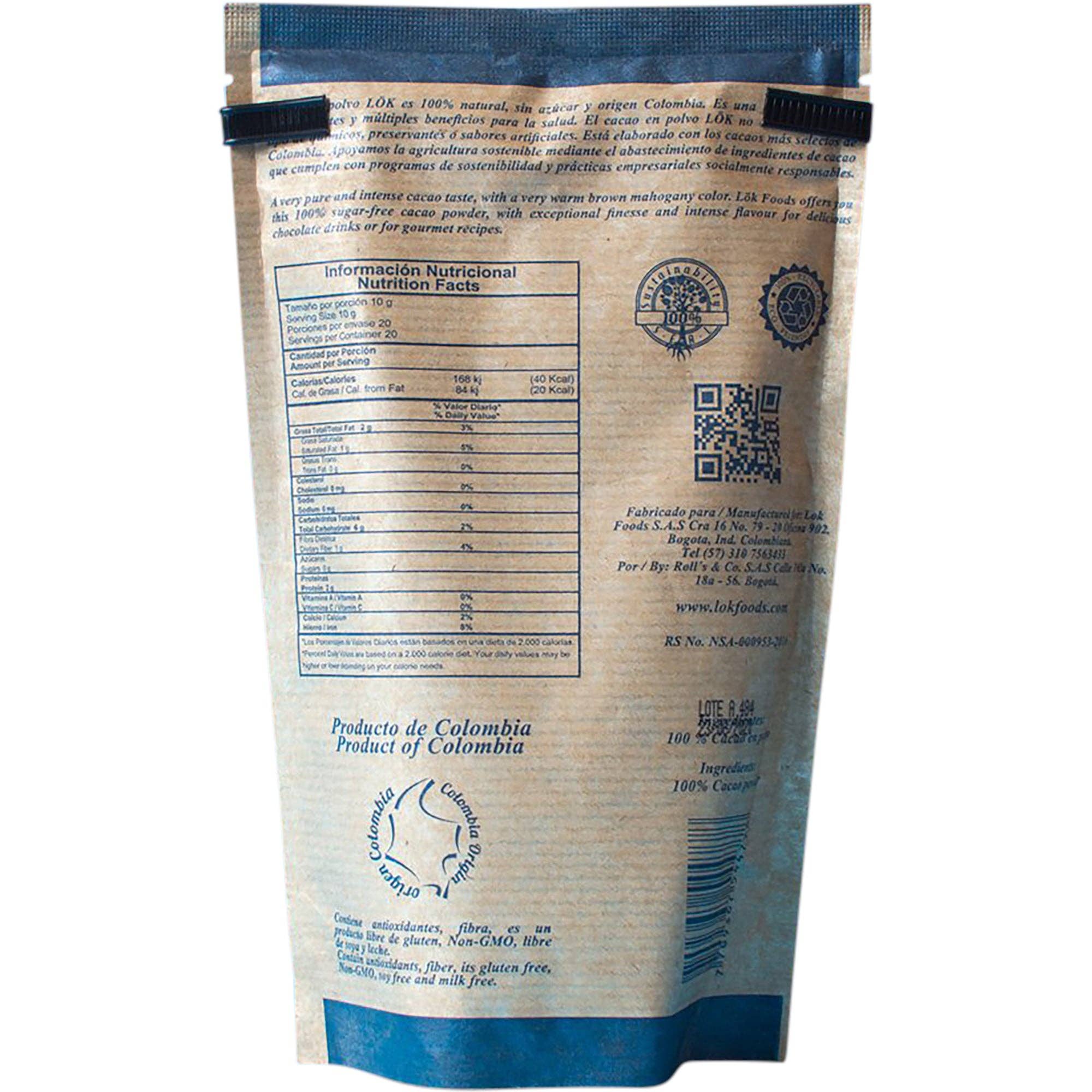 Lok Foods Austria - Wholesale Hot Cocoa Mix/Kit - Fine Flavor Cacao Powder1