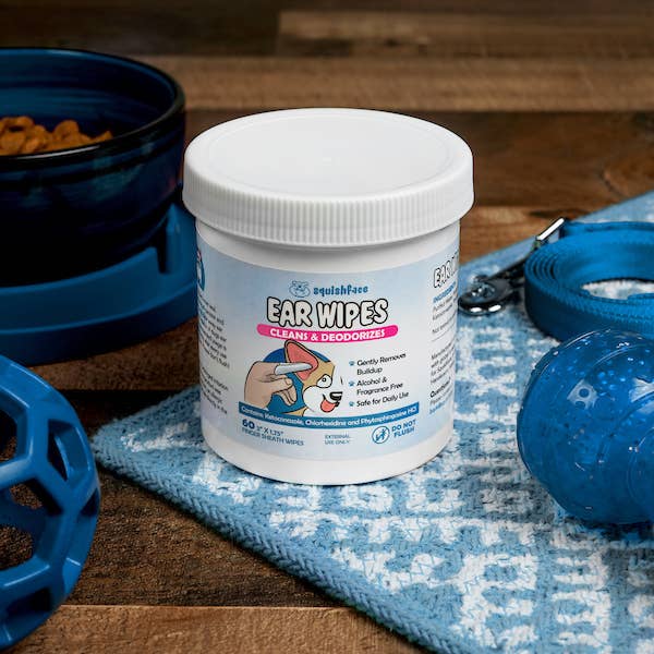 Squishface - Wholesale Pet Grooming Aid - Dog - Squishface Ear Wipes - Dog Ear Cleaner Finger Wipes5