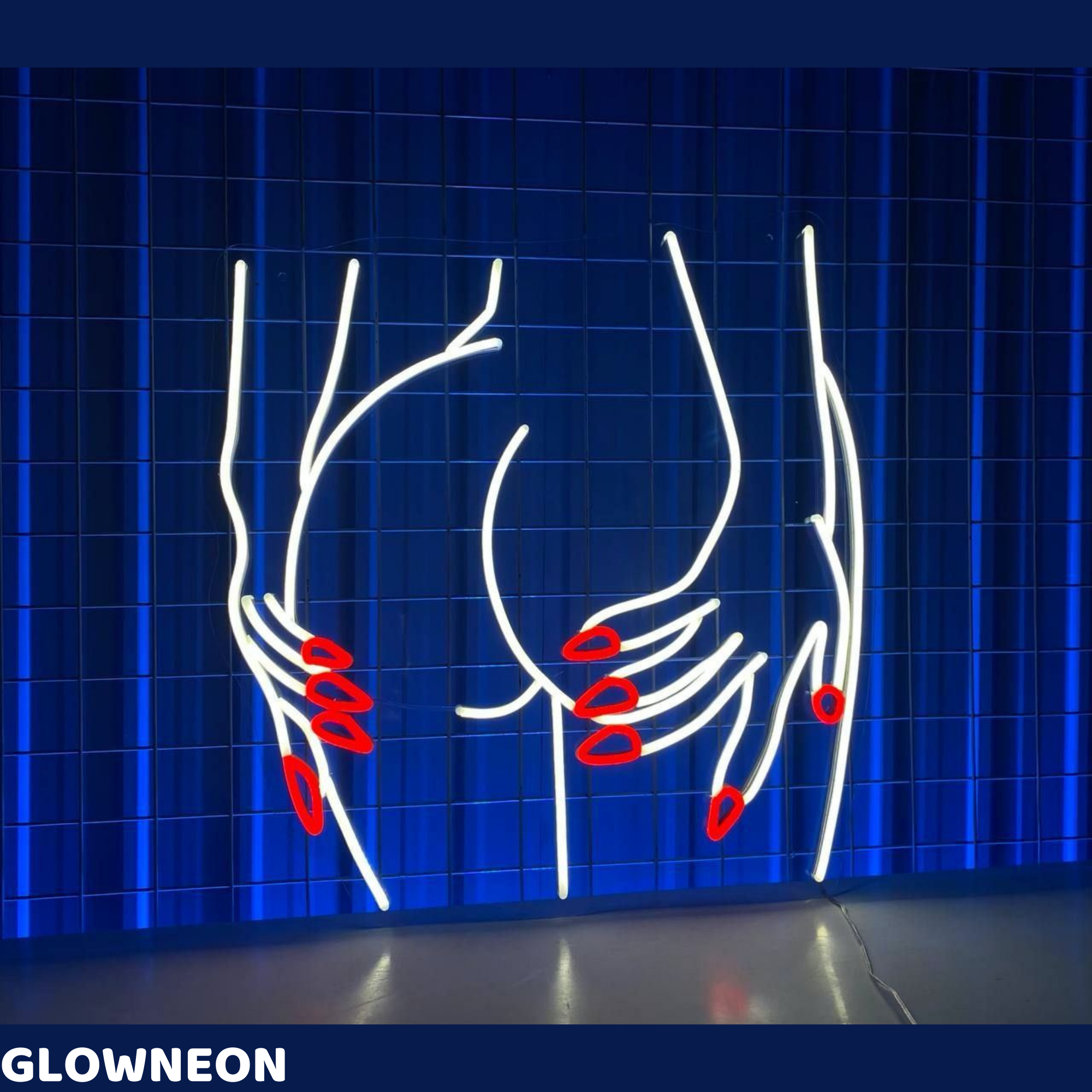 Glow Neon - Wholesale Neon Sign - Sexy Girl Butt Neon Sign, Woman Body Led Sign, Girl Room Art2