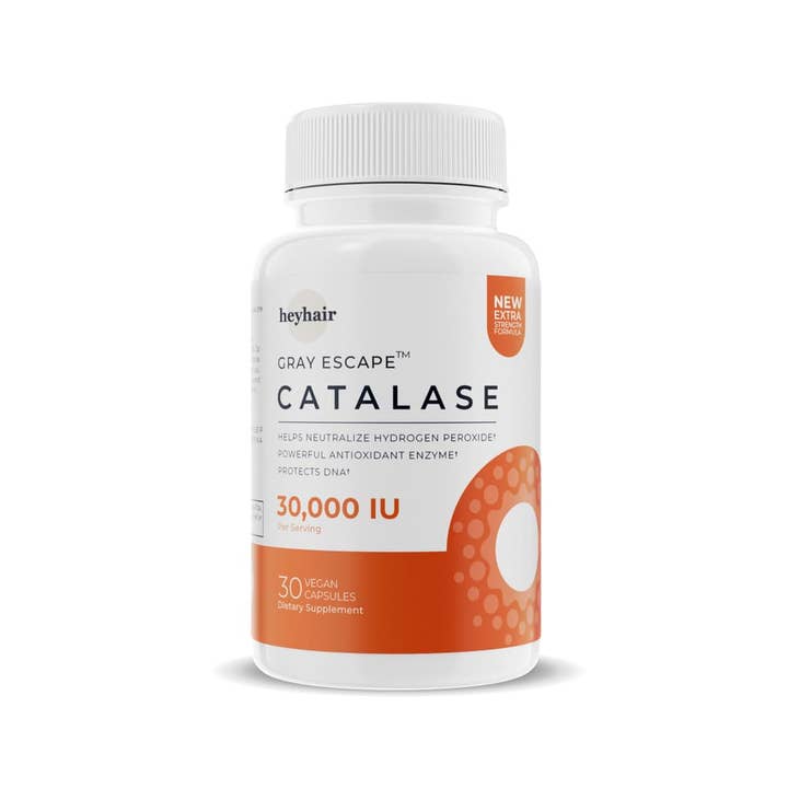 heyhair - Wholesale Oral Supplement/Vitamin - Catalase CORE 30,000 IU Advanced Strength Anti-Gray Enzyme - 99.9% Purity