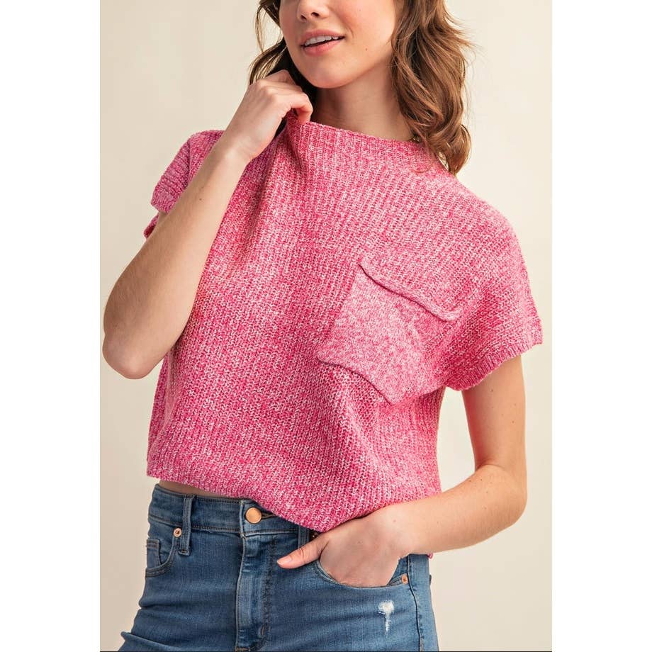 Coloring You - Wholesale Knit Sweater - Women's - FSG-TP8847-8 DROP SHOULDER RIB-KNIT SWEATER TOP14