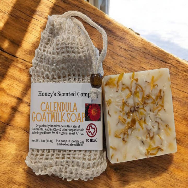 Honey's Scented Company - Wholesale Bar Soap - All Natural Organic Cold Processed Soaps + Loofah Bag1