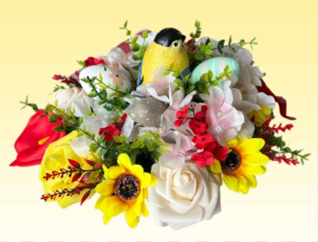 ZenZies - Wholesale Artificial Flowers - Spring joy flower arrangement!2