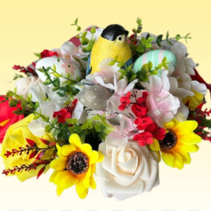 ZenZies - Wholesale Artificial Flowers - Spring joy flower arrangement!2