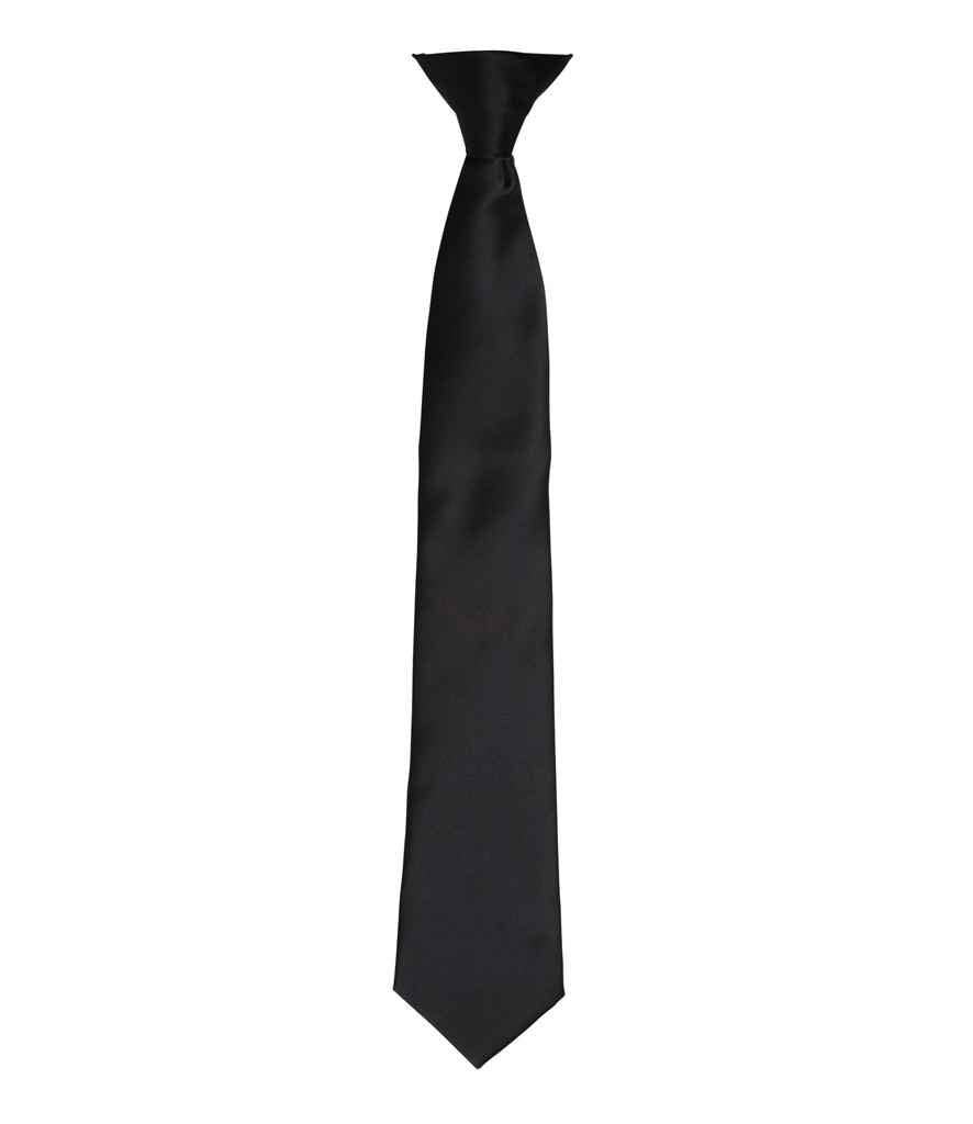 Pierre Francis – wholesale Necktie – Men’s – Premier - 'Colours' Satin Clip Tie1