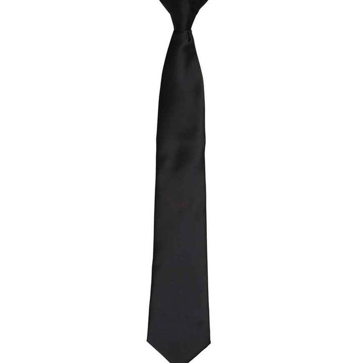 Pierre Francis – wholesale Necktie – Men’s – Premier - 'Colours' Satin Clip Tie1