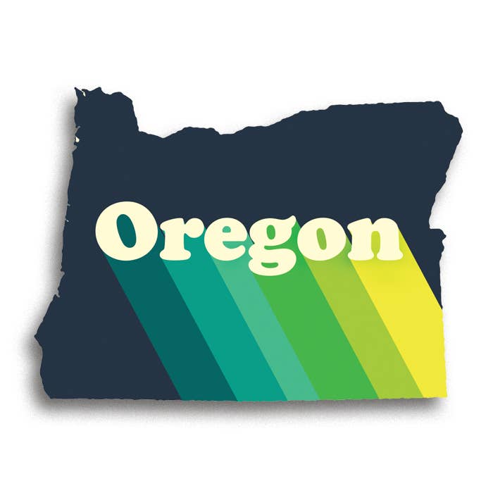 Pegatinas Oregon Rise para venta al por mayor de Robot Candy