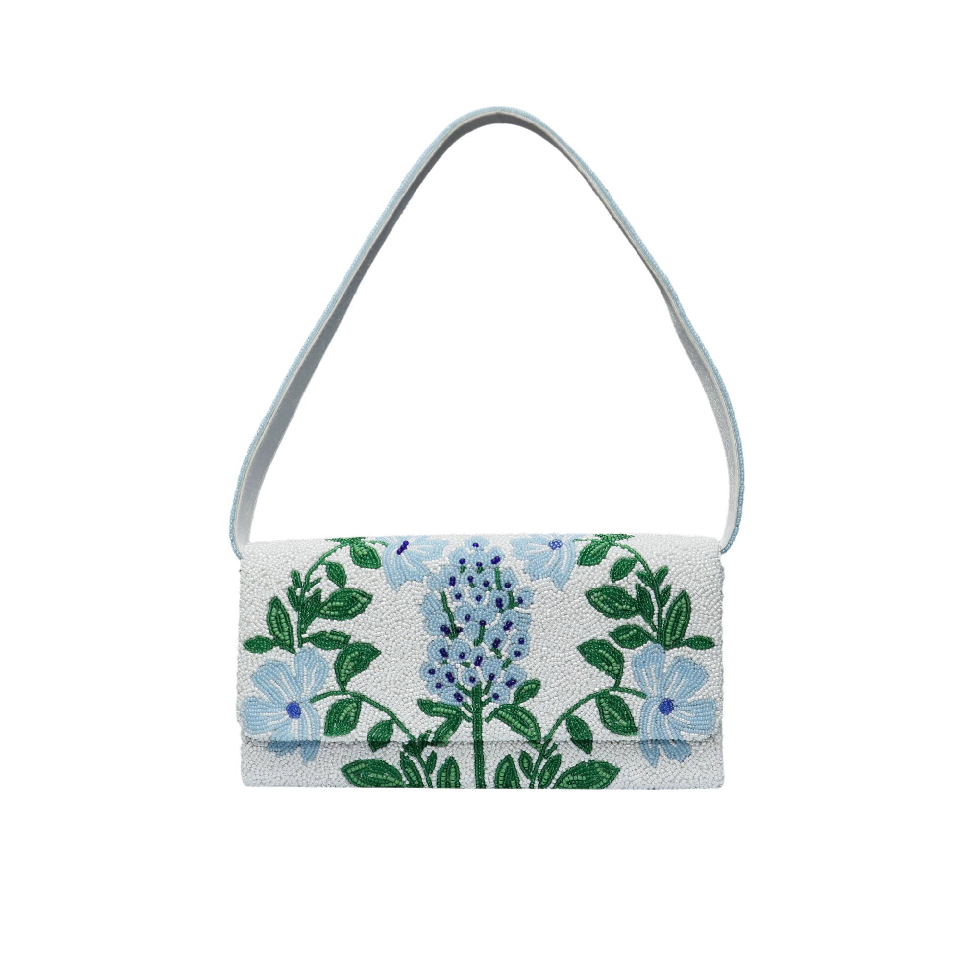 Tiana Designs – wholesale Axelremsväska – Dam – SS 664 - Vit/Op Grön/Smaragd