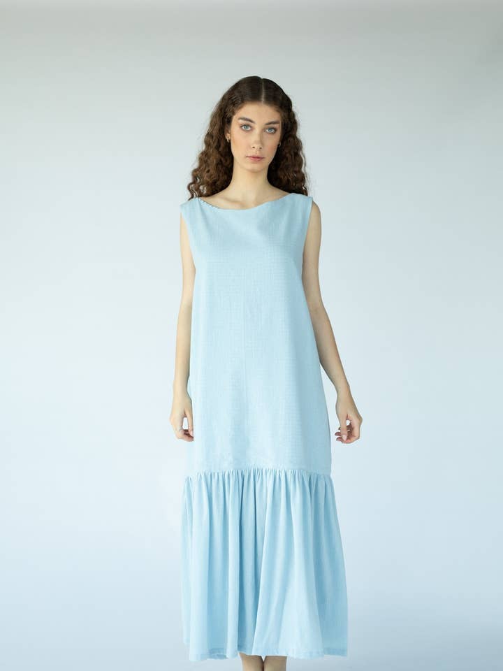 Blue Orion Dress for wholesale by White Canvas