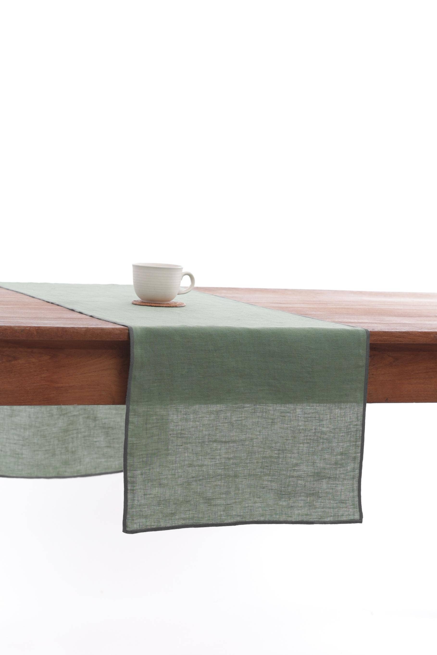 Live Linen - Wholesale Table Runner - Grey Needle Linen Table Runner – Premium14