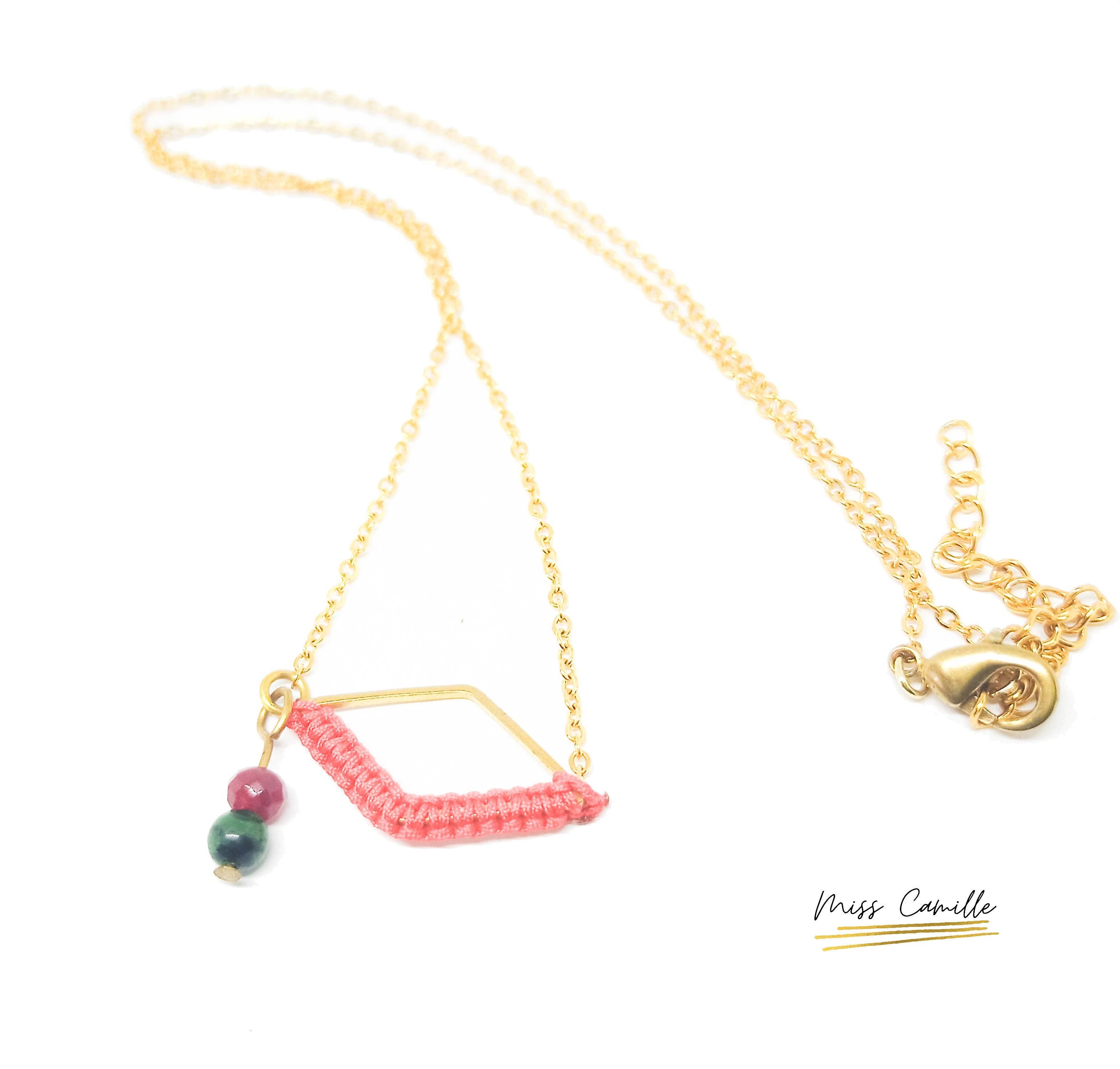 miss camille - Wholesale Pendant/Charm Necklace - Miss Camille “Asma” short diamond necklace11