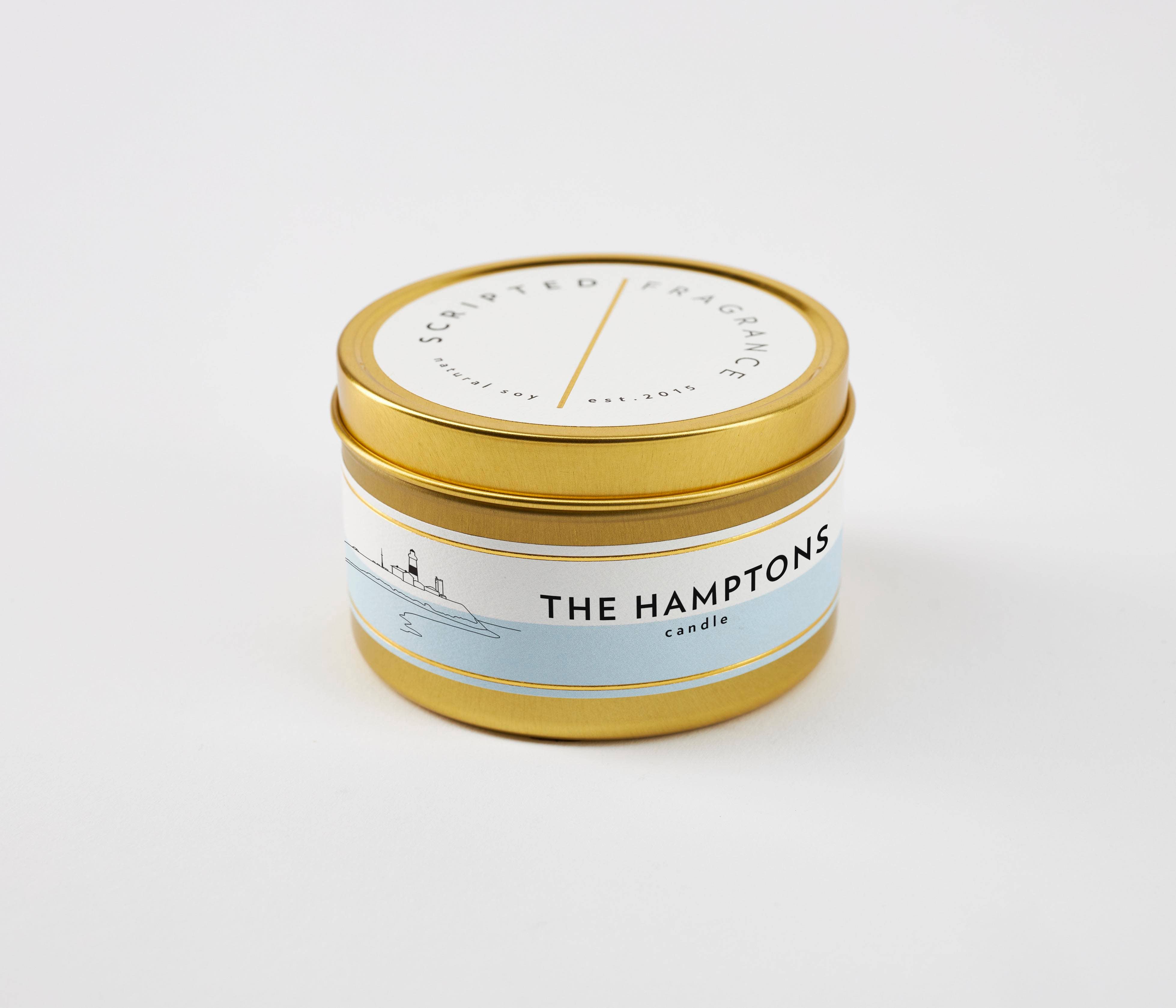 Scripted Fragrance – Engroshandel Glaslys – Hamptons New York Regional Soy Candle1