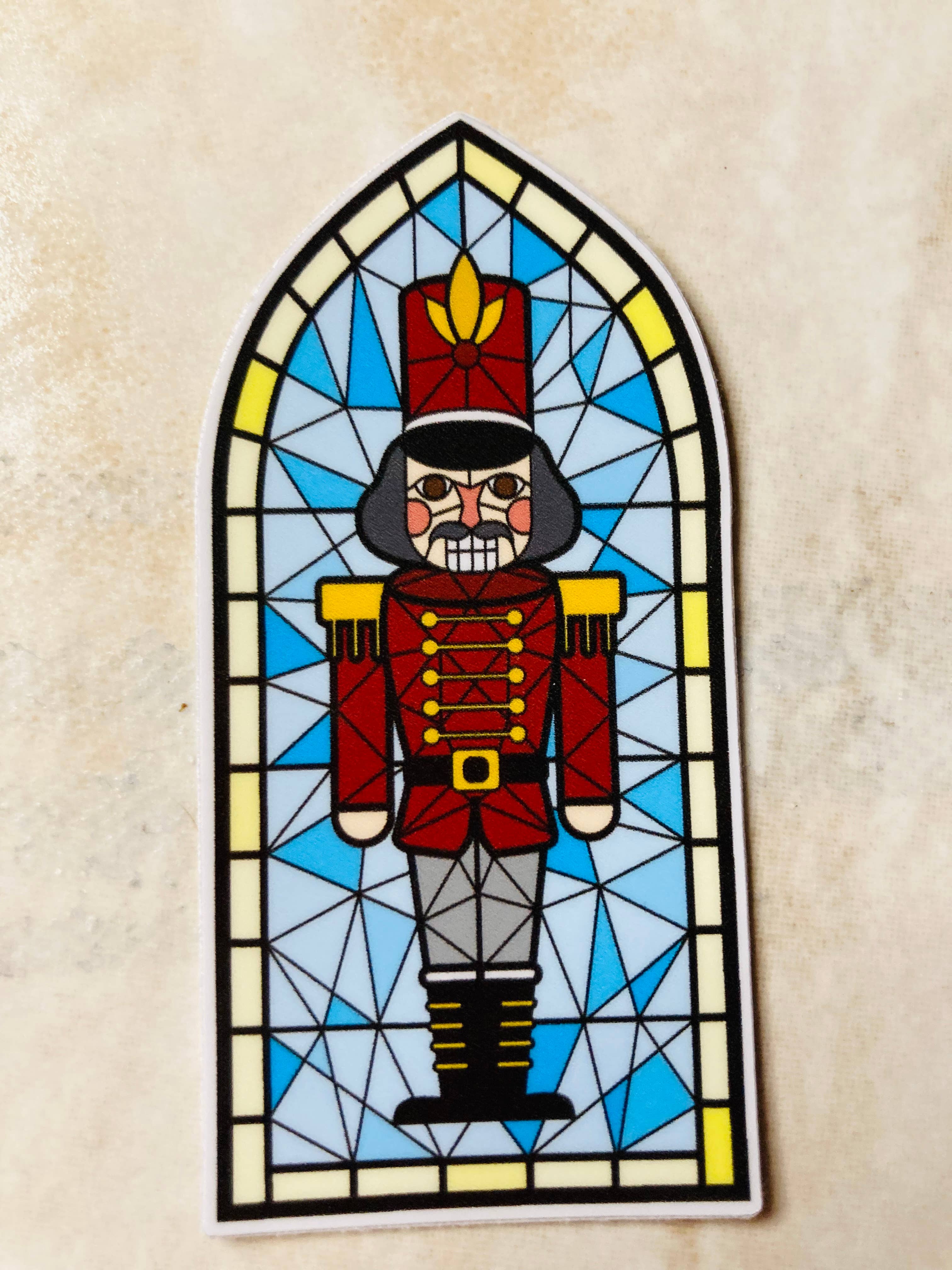 Denali & Co. - Wholesale Sticker - Nutcracker, Clara, Rat, Stained Glass Christmas Sticker9