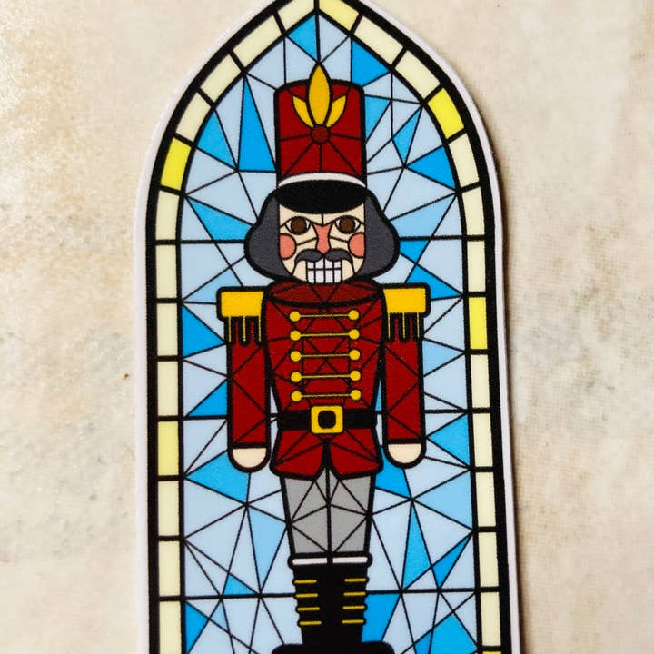 Denali & Co. - Wholesale Sticker - Nutcracker, Clara, Rat, Stained Glass Christmas Sticker9