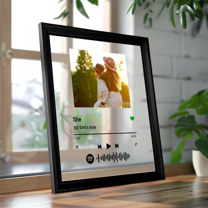 CanvasChamp - Wholesale Plaque - Custom Spotify Acrylic Song Plaque with Scannable Code5