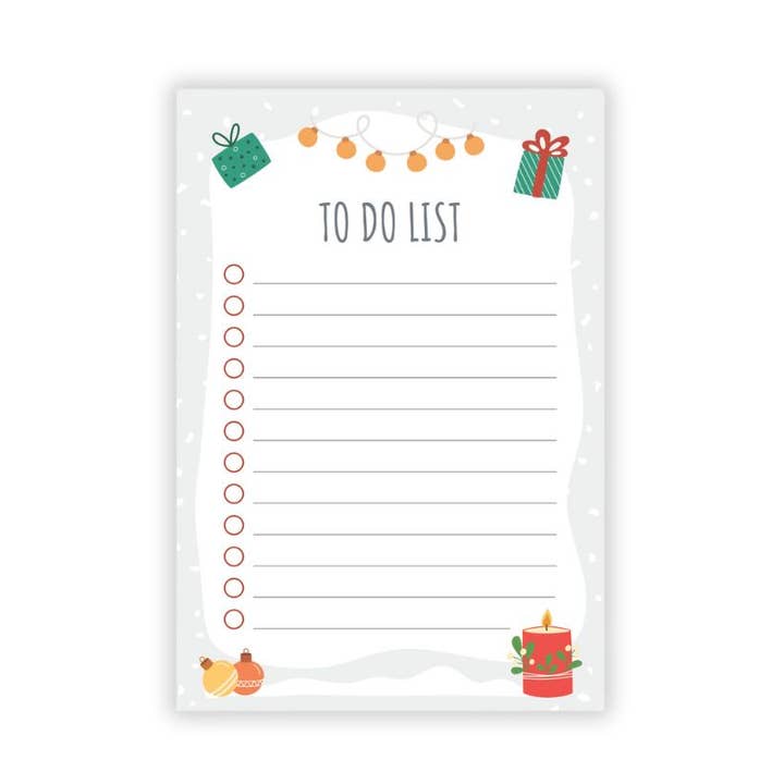 Holiday Hustle Post-it® Note Pad –4x6– To-do sticky notes for wholesale by Post-it® Notes Design Series
