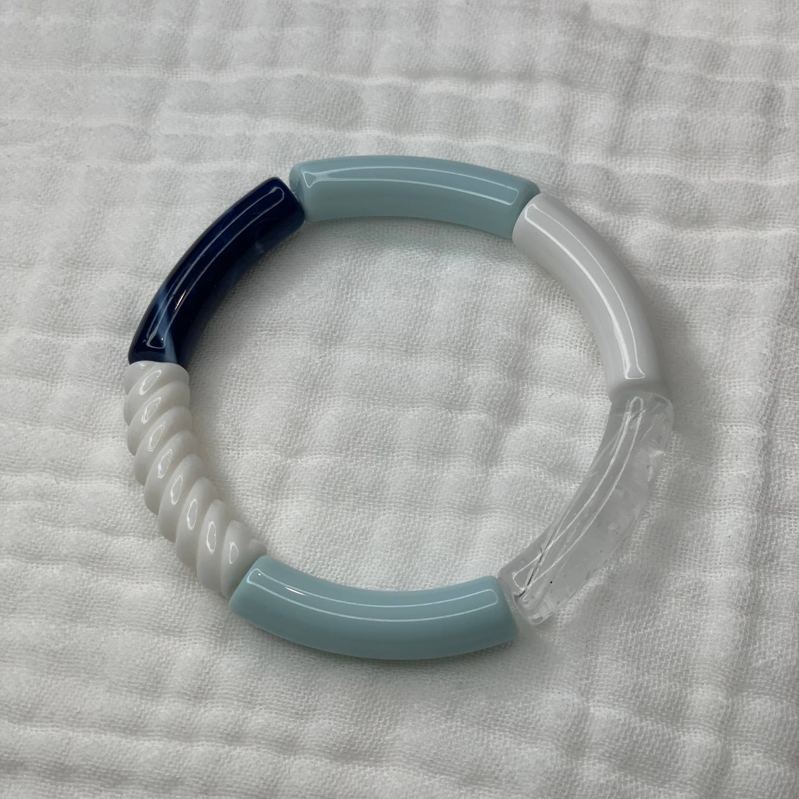 Manacreations – wholesale Pärlarmband – Mörkblåa bangles-armband2