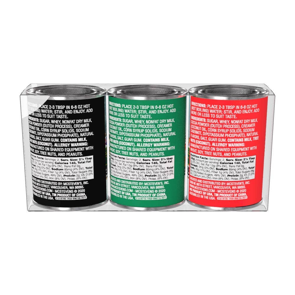McSteven's - Wholesale Hot Cocoa Mix/Kit - Holiday Express Winter Cocoa Gift Set (2.5oz Tins)1