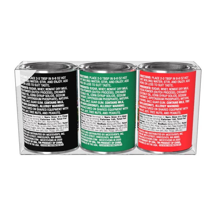 McSteven's - Wholesale Hot Cocoa Mix/Kit - Holiday Express Winter Cocoa Gift Set (2.5oz Tins)1