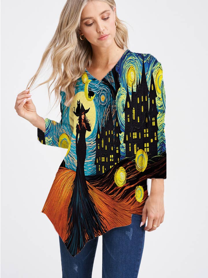 1107 MOON Tunic for wholesale by ET'LOIS