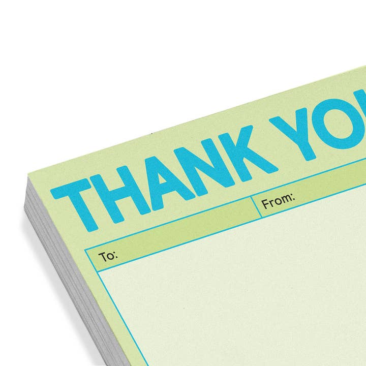Knock Knock - Wholesale Sticky Notes - Thank You Sticky Note (Pastel Version)