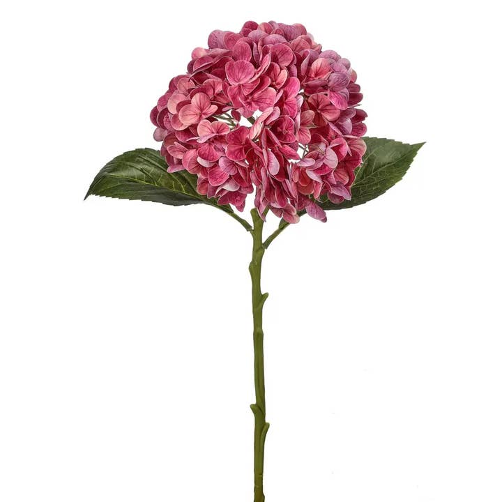 Real Touch Hydrangea 18.5" Stem - Pink for wholesale by CMC Wholesale