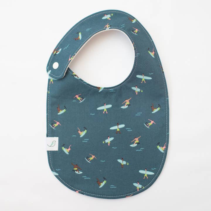 Charlie Snap Bib - Surfers for wholesale by Hemming Birds
