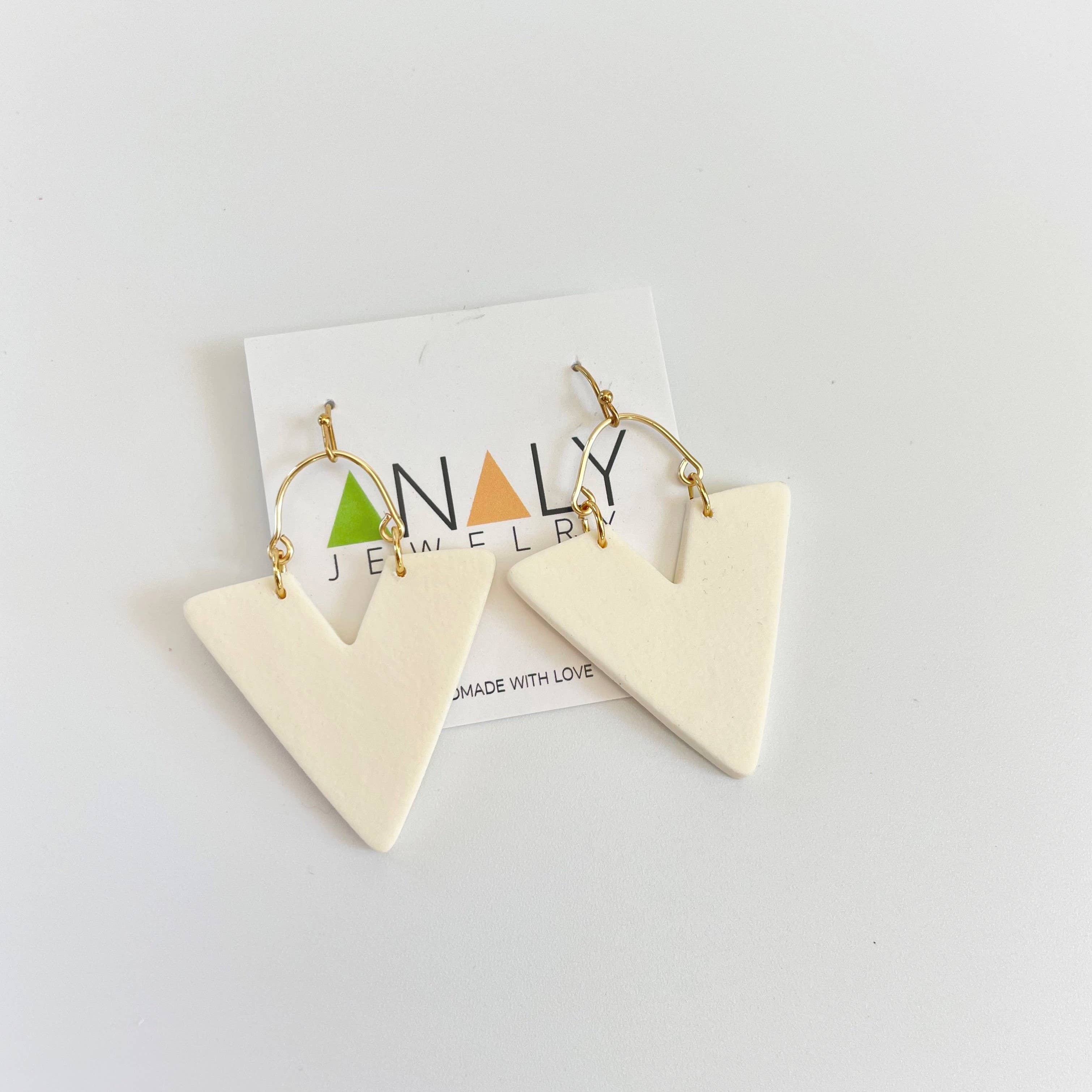 AnalyJewelry - Wholesale Dangle Earrings - Hook Triangle Drop Earrings6