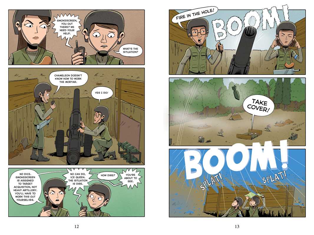 Simon & Schuster - Wholesale Graphic Novel - Spy Camp the Graphic Novel by Stuart Gibbs4