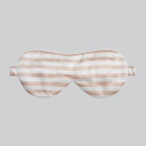 LanLivia - Wholesale Sleep/Eye Mask - 100% Silk Sleep Mask-Strips n Checkboard Patterns-Oversize0