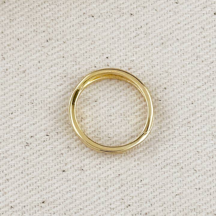 GoldFi - Wholesale Band/Stacked Ring - 18k Gold Filled X Ring5