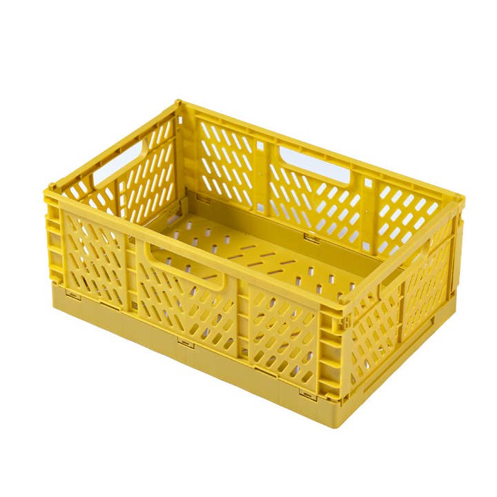 Springer Décor - Wholesale Storage Bin - Color Storage Crate, Assorted Colors, Large