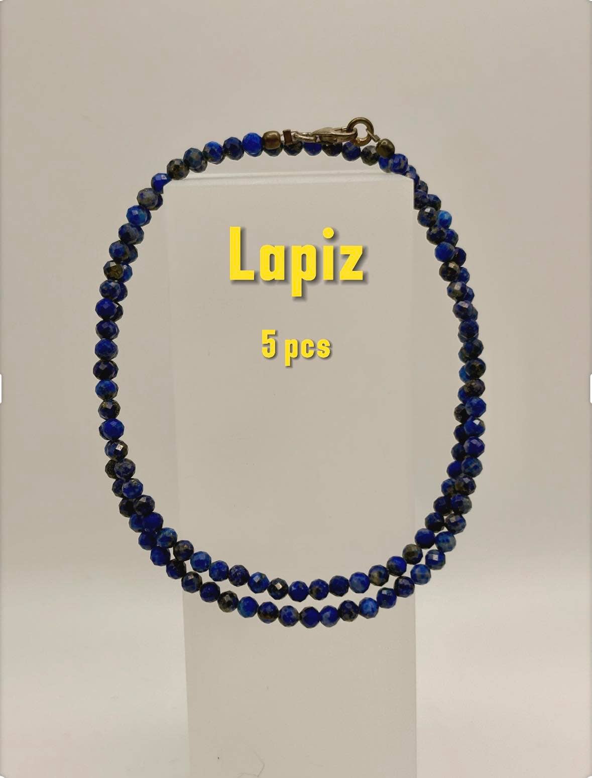 Csr jewelry design – wholesale Beaded/pearl necklace – Elegant Sterling Silver Faceted Bead Gemstone Necklace3