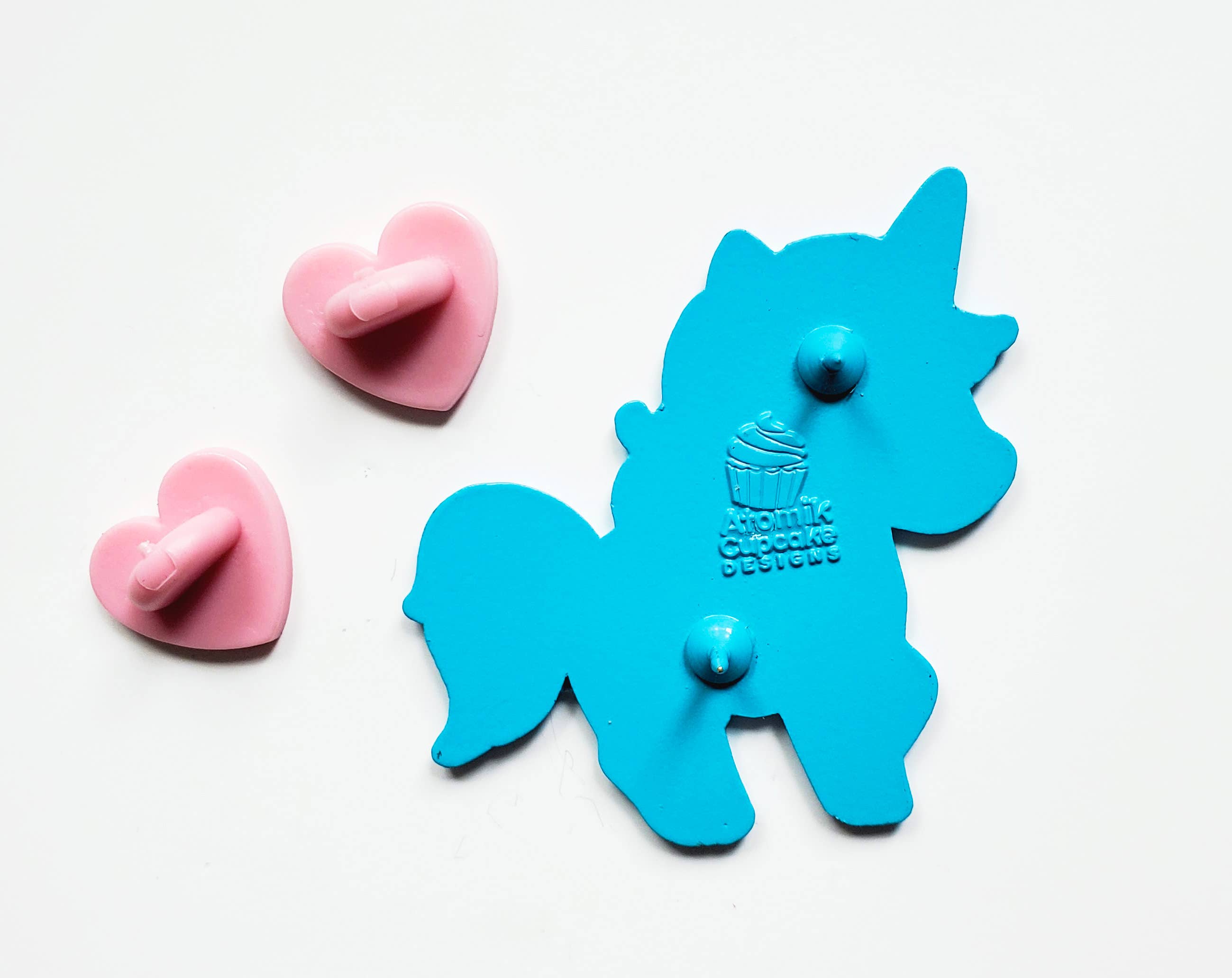Atomik Cupcake Designs - Wholesale Lapel Pin/Button - Animal Cookies Kawaii Unicorn 1.75 Inch Soft Enamel Pin4