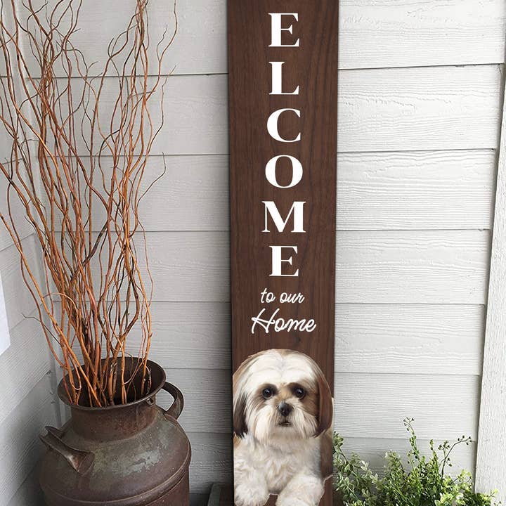E&S Pets - Wholesale Sign - Shih Tzu Welcome sign