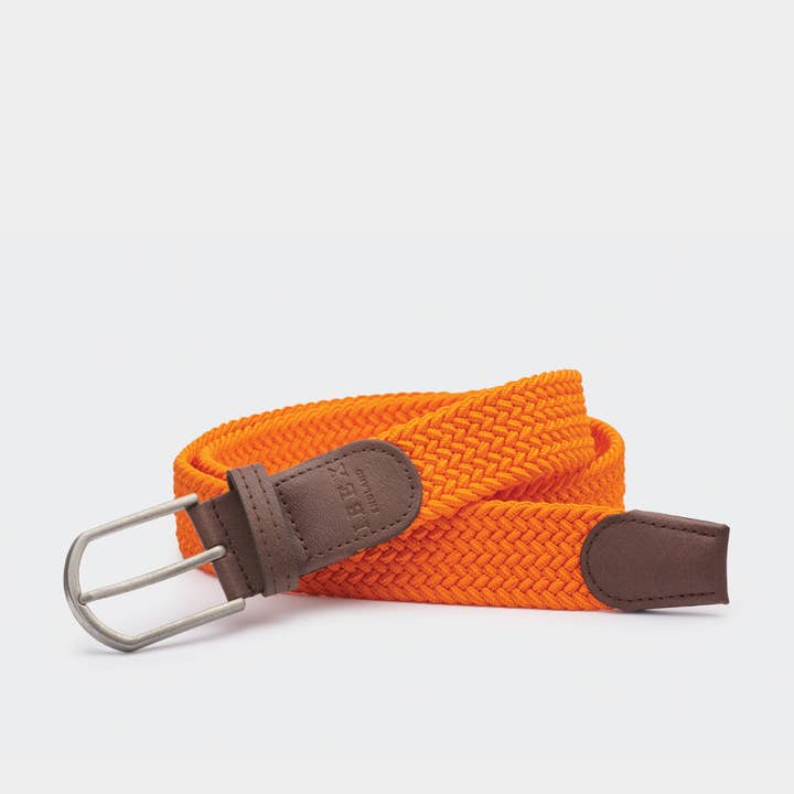 Ibex England Repreve Webgürtel, Orange für den Großhandel von Ibex England