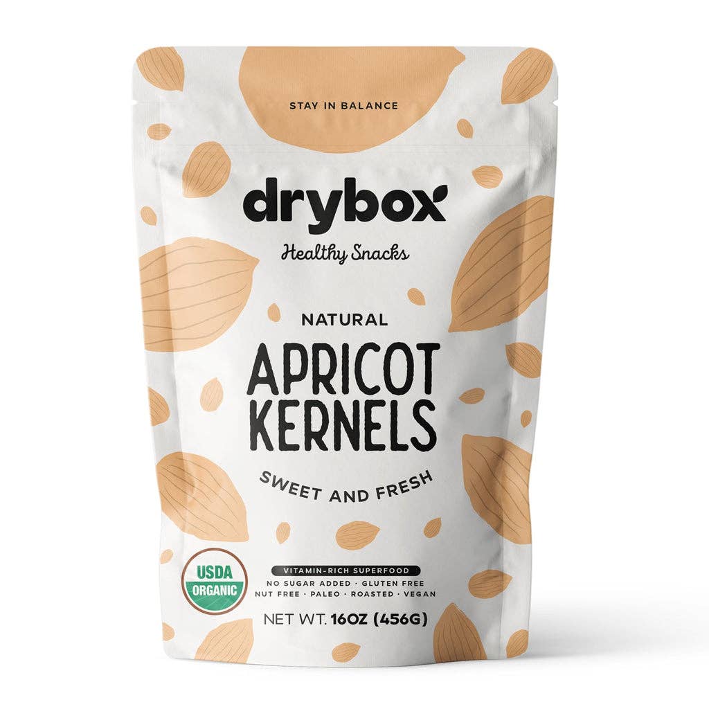 Biggbrands GmbH - Wholesale Fruit Snacks - Drybox Sweet apricot kernel - doypack (456gr) 16OZ0