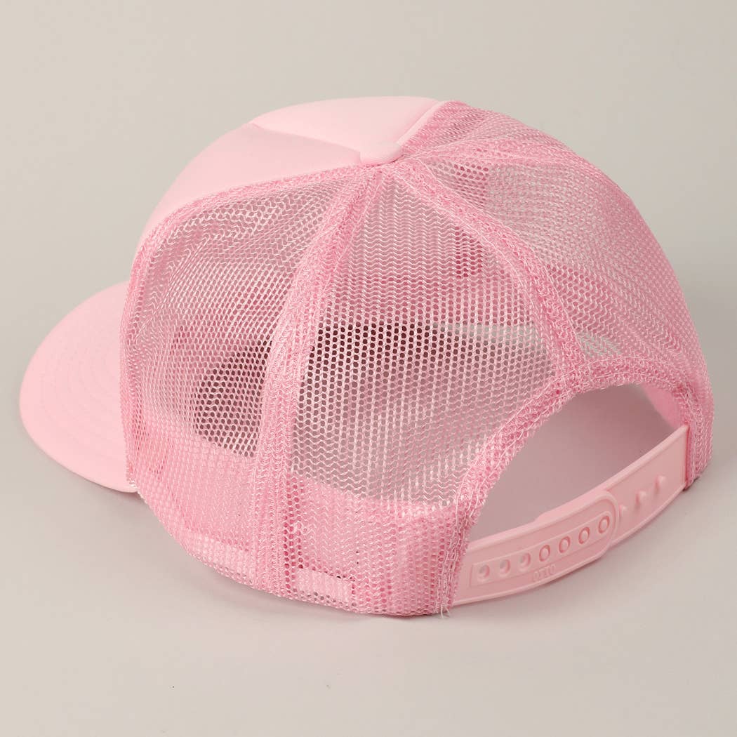 Fashion City - Wholesale Trucker Hat - Unisex - Solid Color OTTO 5-Panel Foam Mesh Back Trucker Hat23