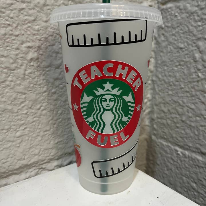 Teacher Fuel Cold Cup for wholesale by Cheyenne Customs